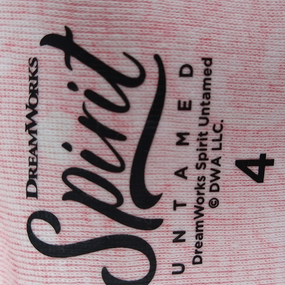 Spirit Untamed Girl's Pjs Size: 4 - Picture 4 of 5